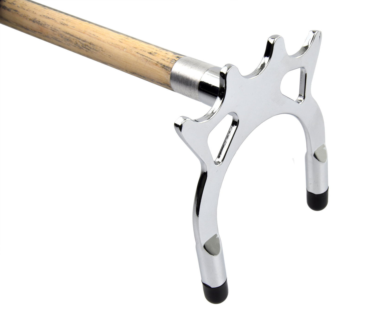 Brückenqueue einteilig Pool und Snooker 145cm mit Queuebrücke Chrom hoch GTBillard