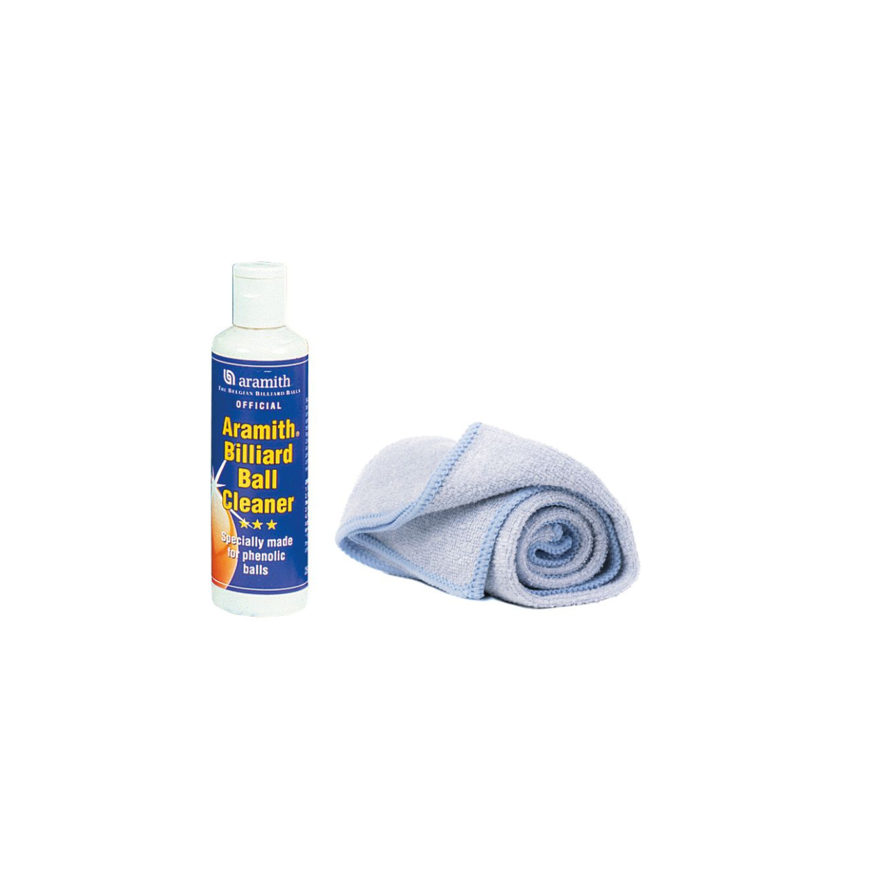 Kugelreiniger/Politur Aramith 250ml inkl. Microfasertuch