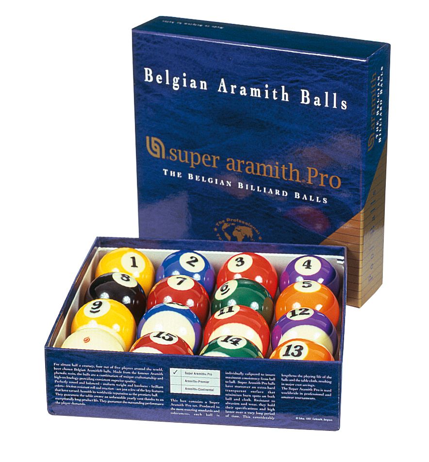 Kugeln Pool Super Aramith Pro 57,2mm GTBillard