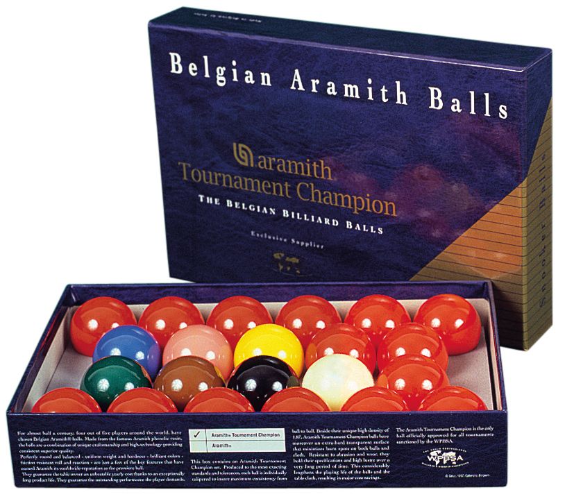 Kugeln Snooker Aramith Tournament 52,4mm GTBillard