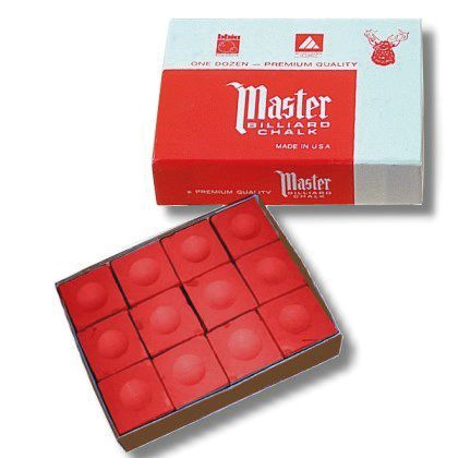 Kreide Master rot Schachtel (12 St.)