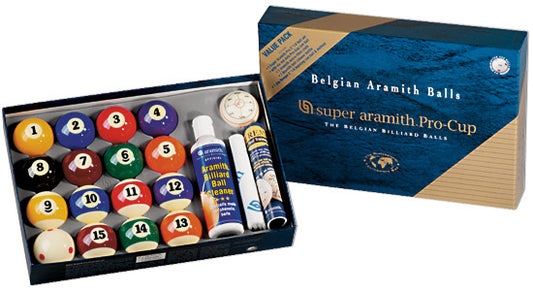 Kugeln Pool Super Aramith Pro 57,2mm Value Pack GTBillard